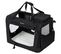 Sac Transport Chat Chien, Caisse Pliable Animaux De Companie, Taille M, Portable,60 X 42 X 42cm,noir