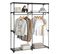 Penderie Portable Avec Barre De Suspension, , 140 X 43 X 174 Cm, Gris Ryg02gy