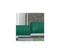 Canisse En Pvc Vert Double Face Qualité + 1.80 X 2.5 M