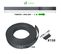 Kit De Lamelles Occultantes Pvc Brise Vue 75m X 4.7cm Avec 150 Clips Gris