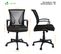 Fauteuil De Bureau Ergonomique Pivotant Avec Dossier Toile Respirant Noir