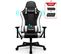 Chaise Gaming Charge 150kg, Fauteuil Bureau Ergonomique, Assise De 56cm, Hauteur, Coussins Réglables