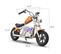 Cruiser 12 Plus Avec App Moto Électrique Pour Enfants Avec Haut-parleur Bluetooth - Orange