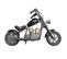 Challenger 12 Plus Moto Électrique Pour Enfants Avec Haut-parleur Bluetooth Brouillard Simulé - Noir