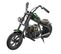 Challenger 12 Plus Moto Électrique Pour Enfants Avec Haut-parleur Bluetooth Brouillard Simulé - Vert