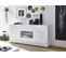 Buffet Luther En Blanc 181x84x42 Cm