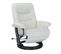 Fauteuil De Relaxation Design - Max - Cuir Blanc