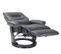 Fauteuil De Relaxation Design - Max - Cuir Noir