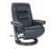 Fauteuil De Relaxation Design - Max - Cuir Noir