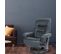 Fauteuil De Relaxation Design - Max - Cuir Noir