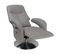 Fauteuil De Relaxation Électrique - Tolma - Cuir Gris Tourterelle