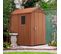 Abri Jardin Résine "darwin 46" - 2.2 M² - 125.8 X 184.5 X 205 Cm - Marron