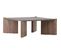 Table Basse Carré Rogaland Marron