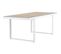 Table De Jardin Merlo Blanc 200x90x75 Cm