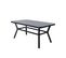 Table De Jardin Virya Noir 160x90x74 Cm