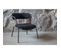 Fauteuil En Polyester Et Acier Duffy Noir