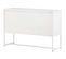 Buffet 3 Portes En Acier Malla Blanc