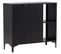 Buffet 2 Portes 2 Cases Piring Noir