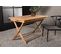 Table De Jardin Kenya En Teck 120x70x75 Cm