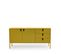 Uno - Buffet En Bois 2 Portes 3 Tiroirs L171cm - Couleur - Jaune Moutarde