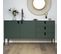 Uno - Buffet En Bois 2 Portes 3 Tiroirs L171cm - Couleur - Vert Kaki