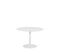 Taco Elipse - Table à Manger En Bois 160x110 - Couleur - Blanc