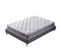 Ensemble Matelas Ressorts + Sommier 180x200cm, Essem 25cm D’épaisseur Et Sommier Tissu Gris