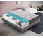 Matelas Ressorts Ensachés 140x190 cm HYBRID Accueil Mémoire De Forme Epaisseur 25 Cm