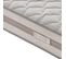 Matelas Ressorts Ensachés 180x200 Cm - Accueil Mémoire De Forme - Epaisseur 25 Cm - Housse Amovible