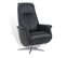 Fauteuil De Relaxation Manuel - Grapheus - Cuir Noir