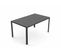 Table De Jardin Cirl Noir 150 x 90 x 75 Cm