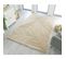 Tapis De Salon Leo En Laine - Beige - 120x170 Cm