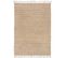 Tapis Moderne Desi En Jute - Beige - 120x170 Cm