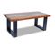 Table Basse Teck Résine 100x50 Cm