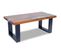 Table Basse Teck Résine 100x50 Cm