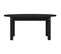 Table Basse Noir 80x40x35 Cm Bois Massif De Pin