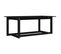 Table Basse Noir 110x55x45 Cm Bois Massif De Pin