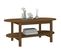 Table Basse Marron Miel 110x55x45 Cm Bois Massif De Pin