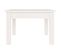 Table Basse Blanc 45x45x30 Cm Bois Massif De Pin