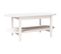 Table Basse Blanc 110x55x45 Cm Bois Massif De Pin