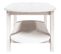 Table Basse Blanc 110x55x45 Cm Bois Massif De Pin