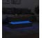 Table Basse Avec Lumières LED Chêne Sonoma 90x50x40 Cm