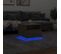 Table Basse Avec Lumières LED Chêne Sonoma 50x49x40 Cm