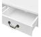 Table Basse Avec 4 Tiroirs Blanc