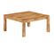 Table Basse 80x80x40 Cm Bois D'acacia Massif