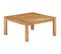 Table Basse 80x80x40 Cm Bois D'acacia Massif