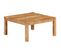 Table Basse 80x80x40 Cm Bois D'acacia Massif