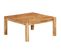 Table Basse 80x80x40 Cm Bois D'acacia Massif