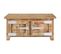 Table Basse 67x67x30 Cm Bois De Manguier Massif