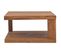 Table Basse 65x65x33 Cm Bois De Teck Solide